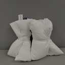 MIULEE Throw Pillows Inserts, Pack of 2 18x18 Inch 100% Virgin Fiber Filling Bed Couch Pillows