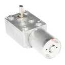 DC 12V 0.6RPM 6mm Shaft Low Speed High Torque Turbine Worm Gear Motor