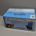 Tsurumi Pump HS2.4S Submersible Trash Pump with Agitator 1/2 HP 115V 2 in Discharge Ideal for dewatering applications with sand, solids, and other debris | 39 GPM / 2340 GPH