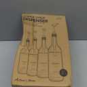 Demi's Home 25.4 oz 750 ml Glass Coffee Syrup Dispenser for Coffee Bar - 4 Pack - Comprehensive Label Set &  oz Pumps Included