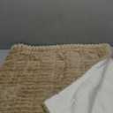 Mivnue Pet Couch Cover, Couch Covers for Dogs, Washable Dog Sofa Covers Couch Protector, Fuzzy Non Slip Couch Slipcover Pet Friendly (Brown, 27.6" x 59.1")