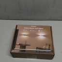 Motion Sensor Wall Light, 5000mAh Rechargeable Battery Operated Motion Sensor Light Indoor with Remote, 15 RGB and 3 Colors Dimmable, Wireless Wall Sconces for Hallway, Living Room, Stair, Bedroom (Black-2PACK)