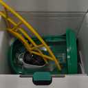 HIXX Smart Bird Feeder with Camera, AI Identify Birds & Auto Capture, 2K HD Live Camera Birdwatching with Color Night Vision for Bird Lovers Gifts (Green)