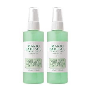 Mario Badescu Facial Spray with Aloe, Cucumber and Green Tea for All Skin Types, Face Mist that Hydrates & Invigorates