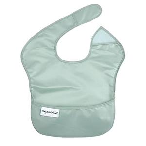 Tiny Twinkle Mess-Proof Baby Bib - Waterproof Bib for Baby Boy or Girl - Machine Washable - Adjustable Closure - PVC, BPA, & Phthalate Free - Great for Travel - Baby Food Bibs (3 Pack)