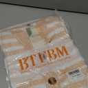 BTFBM Casual Women Spring Dresses 2025 Sleeveless Striped Midi Button Down Dress Ribbed Knit Cardigan Cover Up Dress,Orange, S