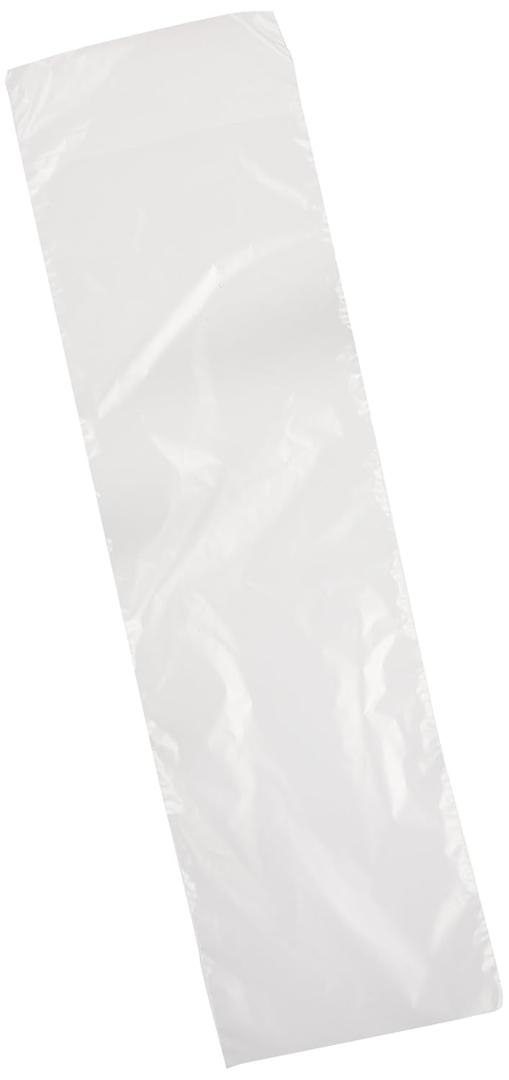 LK Packaging 3.25" x 10" + 1.5"LP 0.5 mil HDPE Silverware Bag - Flat Pack, 2000/CS