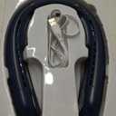 1S Cool Down 30F Neck Fan with Double Semiconductor Coolers, 360 Surrounded Personal Fans Air Conditioner that Blow Cold Air, 8H lasting Portable Fan with 3 Speed, Gifts for Men Women Outdoor Travel (Blue)