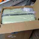 Lightweight Luggage with Spinner Wheels & YKK Zipper, 3-Piece Travel Suitcase ABS+PC Hardshell Luggage Set with TSA Lock, Light Avocado Green (20+24+28 inch)