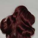 Red Wig with Bangs Short Wavy Wigs for Women Red Curly Shoulder Length Bob Wig Synthetic fiber Wigs for Daily Party Use14 Inch