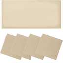 Torixqi 4 Pcs Fluorescent Light Covers - Light Covers for Ceiling Lights Classroom, Magnetic Light Filters for Office, Hospitals, Home 4 x 2 Feet (Warm Yellow)