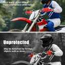 JFG RACING Dirt Bike Hand Guards,7/8" and 1 1/8" Handlebar Motorcycle Handguards Accessories Universal for CRF CR XR 110 150 250 300 450 Dirt Pit Bike ATV Electric Dirtbike Motocross Enduro-Red