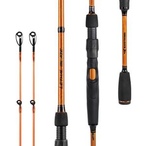 KastKing Lethal Blaze Twin‑Tip Spinning & Casting Fishing Rods Spin- 7'4''- M (2pcs + Extra Tip)
