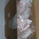 Zeyune 12 Pcs 20 Inch Christmas Tree Candy Ornaments Pastel Snowflake Candy Tree Picks Cute Christmas Hanging Ornaments Glitter Xmas Picks Branch Decor Set Vase Filler for Xmas Party Decor