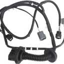 Rear Passenger RH Side Door Jumper Wire Harness Assembly Fits for 2009-2014 Ford F150 Crew Cab Replaces# AL3T-14632-DD, 9L3T-14632-JCA