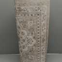 Color&Geometry Anti Fatigue Kitchen Mats for Floor 24x87, Vintage Decor, Easy Clean, Waterproof & Oil Proof, 0.4" Thick Cushioned, Non-Slip Kitchen Runner Rug for Sink, Laundry, Office, Khaki