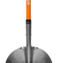 WIKER Aluminum Snow Shovel for Driveway, 45-Inch Large Capacity Blade, 3.5lbs Lightweight with Fiberglass D-Grip Handle, Heavy Duty Metal Snow Removal Tool for Home and Garden