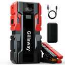 Gillaway 001B 3000A Car Jump Starter Battery Pack (up to 9.0L Gas and 7.0L Diesel Engine), 12V Car Battery Charger, Jump Box with USB 3.0 Power Bank