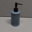 Ceramic Soap Dispenser - Blue Liquid Hand Soap Dispenser Bathroom, Modern Refillable Dish Wash Soap Bottle for Kitchen, ANTIS'S HOME