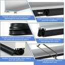 20 Ft Garage Door Bottom Seal, Garage Door Insulation Kit, Garage Door Seal