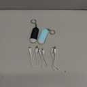 Zabree Personal Safety Alarm Strobe Light, 3 Pack Keychain Siren with Carabiner for Women, School Children, Night Runners. USB Rechargerable SOS Emergency Self Defense Alerts