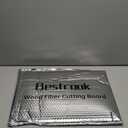 Cutting Board for Kitchen, 17.3x12.8Inch Wood Fiber Composite Cutting Board with Juice Groove and Non-slip Feet, Dishwasher Safe, Knife-Friendly Chopping Board for Meat, Bread, Fruit, Wooden (Natural)