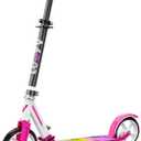 Scooter for Kids 612 & Adults, Max Load 240 LBS, Adjustable Height,Lightweight 2-Wheel, Foldable Kids Scooter with Big Wheels