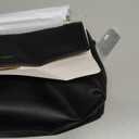 Coach Womens Chelsea Shoulder Bag 30 (One Size, Black/Brass With Chain)