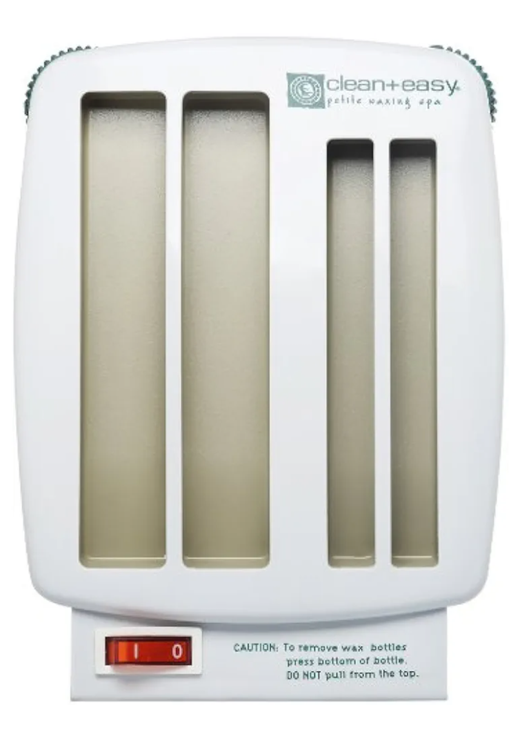 Clean + Easy Multi-Size Roll On Wax Heater for Standard & Small Cartridges, Salon & Home Use, Warmer Unit Only, 120V