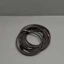 Audiophile HiFi 9.84ft Audio RCA Cables - 2RCA Male to Male,15 AWG,4N OFC Core,24K Gold-Plated Plugs,with Nylon Braid,Subwoofer Cable,Compatible with Amplifier,CD Player,Turntable(9.84ft/3m)