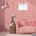 4 x Ymumuda Wall Calendar 2026-2027,11"14", 18 Months from JAN. 2026 to JUN. 2027, Hanging Calendar Spiral Binding, Unique Monthly Calendar for Easy PlanningPerfect for School Office Work Schedule (Pink Floral)