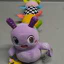 Baby Toys 0-6 Months, Washable Baby Musical Caterpillar Toys with 10 Kid's Song,Rattles,BabyTeething Toys,Suitable for 0-6, 6-12 Months Infant Tummy Time Toy,Newborn Baby Boy&Gril Scensory Gifts (Purple)