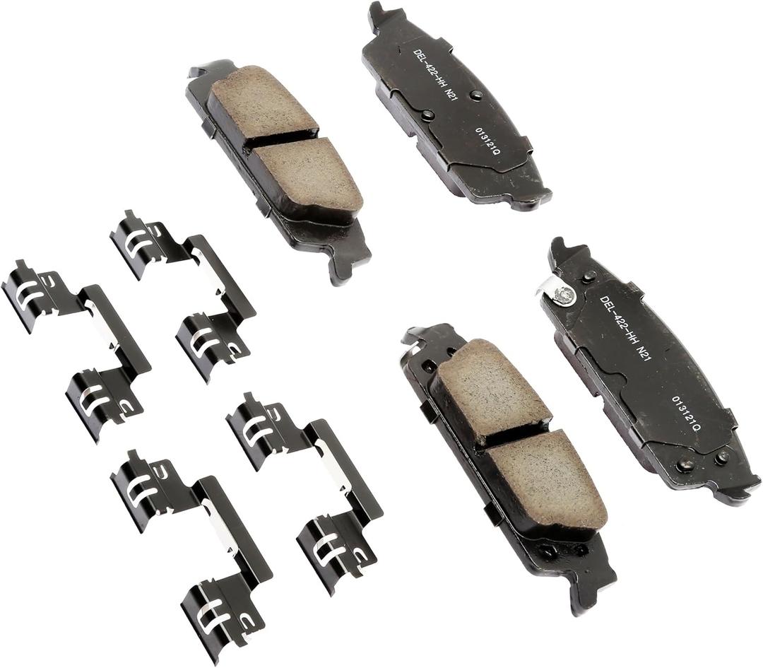 ACDelco Gold 17D1707CHF1 (19428015) Ceramic Rear Disc Brake Pad Kit