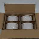 LE TAUCI Ramekins 8 oz, Ramiken for Creme Brulee, Lava Cake, Pudding, Souffle, Pot Pie, Ceramic Baking Dishes, Oven Safe - 4.3 inch, Set of 4, Arctic White