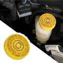 Brake Fluid Cap Replacement OEM#4683656AB,Brake Master Cylinder Cap Compatible with Chrysler Sebring, Dodge Ram 1500 2500 3500,Jeep Wrangler JK ,Standard Brake Reservoir Cap