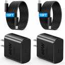 60W Super Fast Charger USB C, Type C Charger Fast Charging Android Phone Charger Block with 10FT USB C Chargers Fast Charging Cable Cord for Samsung Galaxy S26 Ultra/S26+/S26/S25Ultra/S25/S24/S23/S22