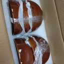 Pokini Reactive Glaze Bowls Set of 6, Microwave and Dishwasher Safe Bowls, Stoneware Soup Bowls, Kitchen Bowl Set for Cereal Soup Rice Pasta Salad Oatmeal, Brown and Yellow