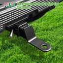 10L0L Golf Cart Bumper Trailer Hitch Suitable for Club Car DS Models,Trailer Hitch Fit for Golf Cart Backseat Footrest