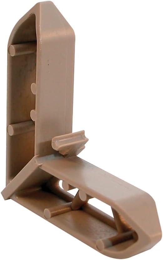 Prime-Line PL 15759 3/4 In. x 7/16 In., Champagne Plastic, Miter Cut Screen Frame Corners (20 Pack)