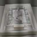 Lighted Makeup Mirror Hollywood Mirror Vanity Mirror with Lights, Touch Control Design 3 Colors Dimable LED Bulbs, Detachable 10X Magnification, 360Rotation, (White) 12" L x 14" W