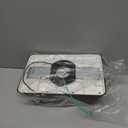 TIERONE 40W LED Wall Pack Light with Dusk-to-Dawn Photocell LED Outdoor Wall Mount Light for Porch Garden Garage Warehouse Security Lighting 4400LM 4000K Daylight 120-277V UL Listed 2PACK (Bronze-2PK)