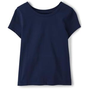 The Children's Place Girls' Basic Short Sleeve Layering Tee, XS/TP 4
