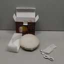 Sunrise Alarm Clock White Noise Sound Machine for Bedroom | Natural Wake-Up Light with 30 Soothing Sleep Aids, Bluetooth Speaker, Dimmable Clock, Screen-Free Design for Baby Adults Kids-Khaki