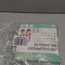 Arch Support Inserts Flat Feet - Welnove 8-Pair Gel Arch Support Insoles for Plantar Fasciitis, Foot Pain Fatigue Relief - Soft Heel Pads Adhesive Fit Most Shoes, Men Women, 0.47" Height (Clear)