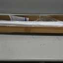 2 Pack White Long Tension Curtain Rod 41-146 Inch Outdoor Tension Shower Curtain Rod No Drilling for Window Patio No Slip Spliced Telescopic Design Easy to Install Never Rust Diameter 1.26 Inch