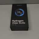 Upgrade Hydrogen Water Bottle, Up to 6400PPB Hydrogen Water Generator -SPE PEM Tech, 7OZ Food-Grade PC Hydro Water Machine, Health Care Gifts for Husband, Wife, Family, Friends, Travel (Gray)