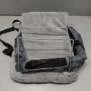 JOEJOY Deluxe Dog Booster Seat with Sturdy Metal Frame and Safety Leash for Small Pets up to 20 lbs  Portable Puppy Dog Car Seat with Thick Cushion and Storage Pockets for Small Dogs, Black