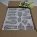 Glass Bud Vase 15 Pcs for Centerpieces Wedding, Home Decor, Bud Vases in Bulk for Flowers, Small Vases for Christmas, Birthday Party, Wedding, Valentine's Day, Mother's Day, Other Events Decorations(Clear)