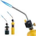 High Intensity Propane Torch Head with Igniter, blow Torch Kit for Propane Mapp Gas, Trigger Start GasTorchCSA, Fuel not included)