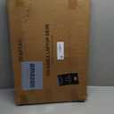 Laptop Bed Desk, Foldable Lap Desk, Portable Lap Table, Laptop Stand with Cup Holder & Tablet Slot & Lifting Handle for Working Writing Drawing & Eating - Black